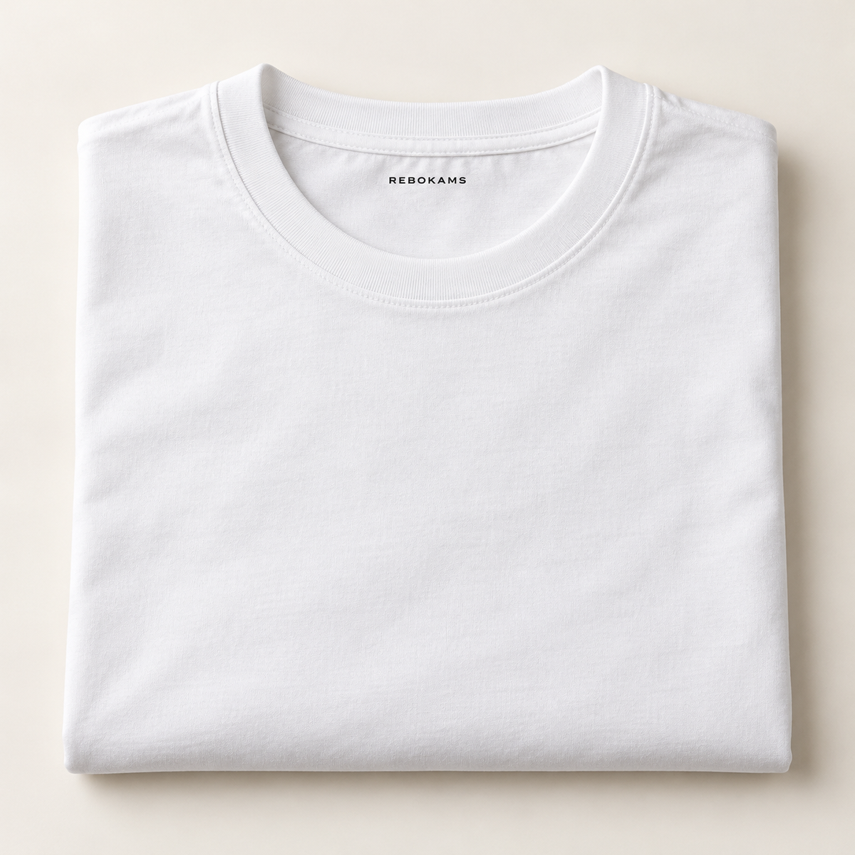 T-shirt adulte uni Rebokams blanc