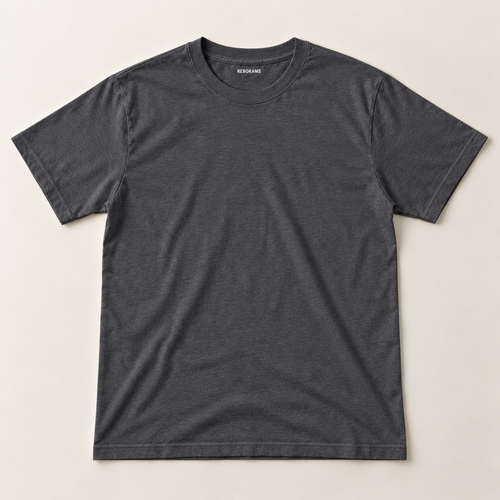 : T-shirt adulte uni Rebokams gris foncé