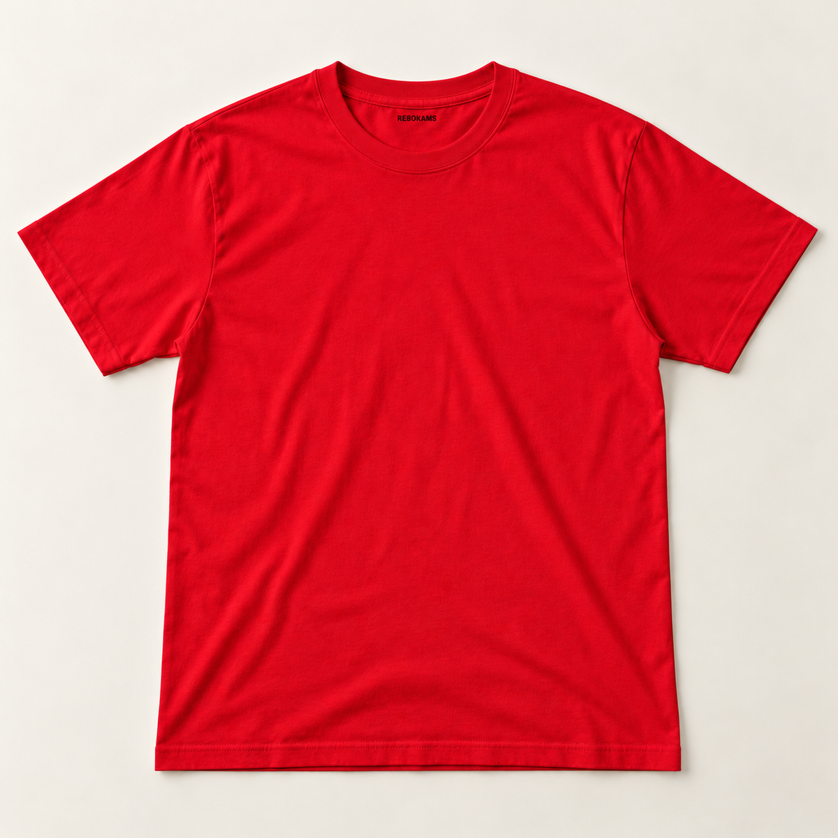T-shirt adulte uni Rebokams rouge