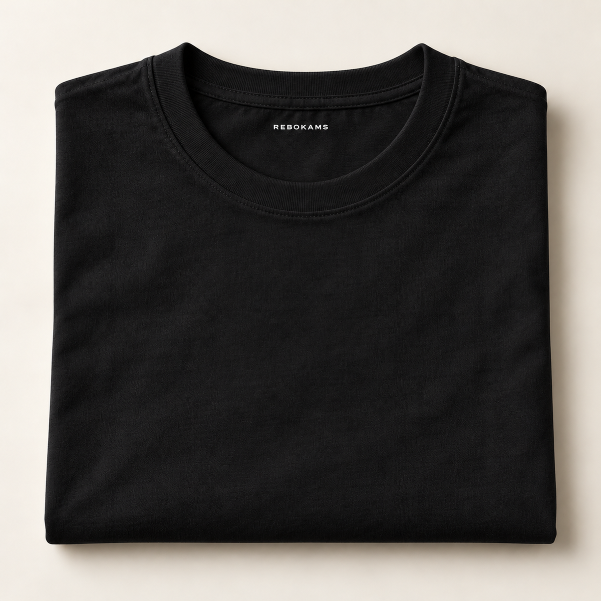 T-shirt adulte uni Rebokams noir