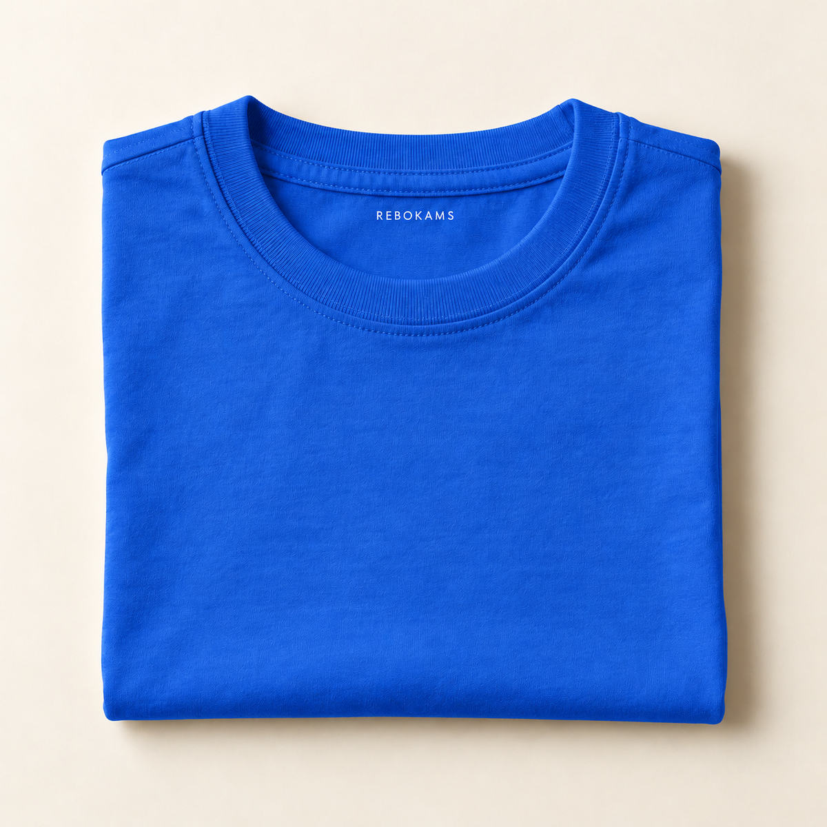 T-shirt enfant uni Rebokams Kids bleu